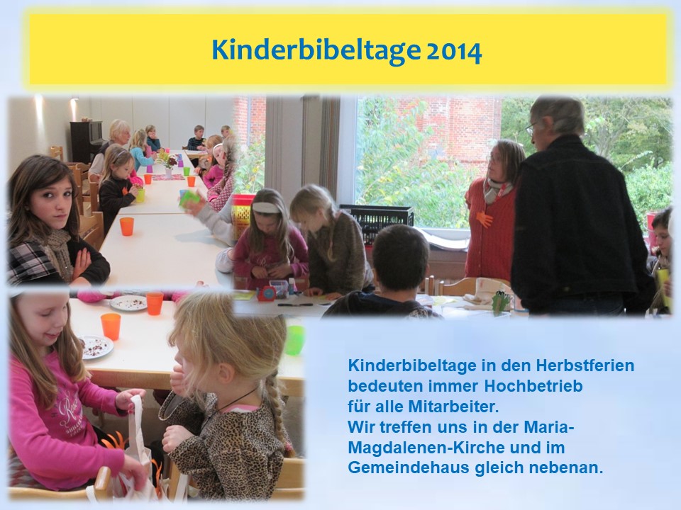 Kinderbibeltage 2014