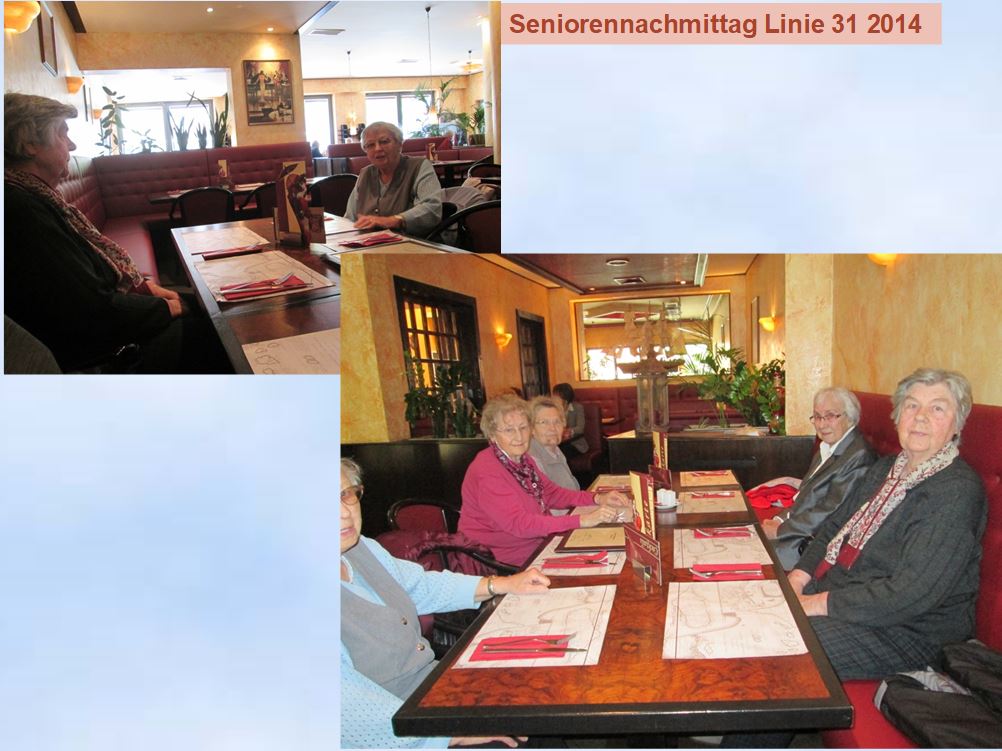 2014 Senioren Trinitatis Kiel mit unseren Busliinien zur Endstation 