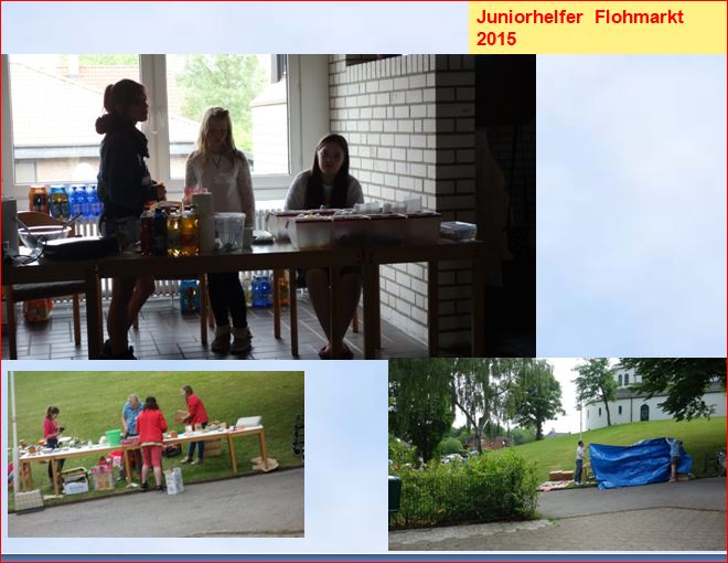 2015 Juniorhelfer Flohmarkt Krooger Kirchberg