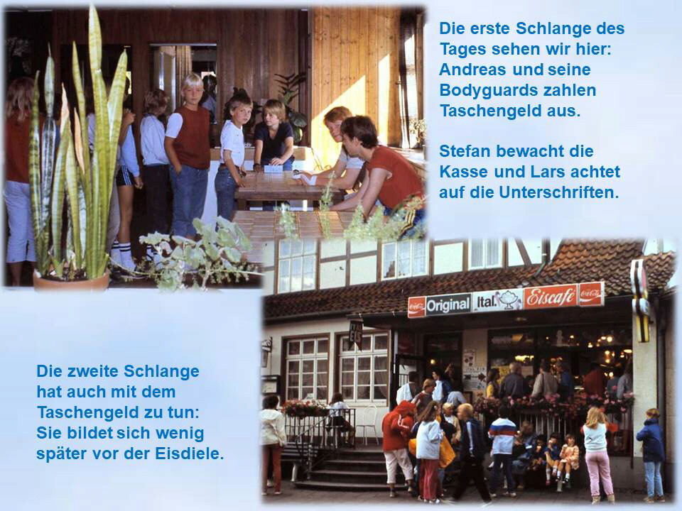 Taschengeldausgabe 1985 Bad Essen