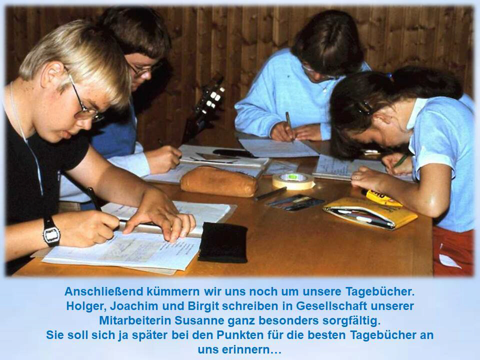 Tagebücher  Bad Essen 1985