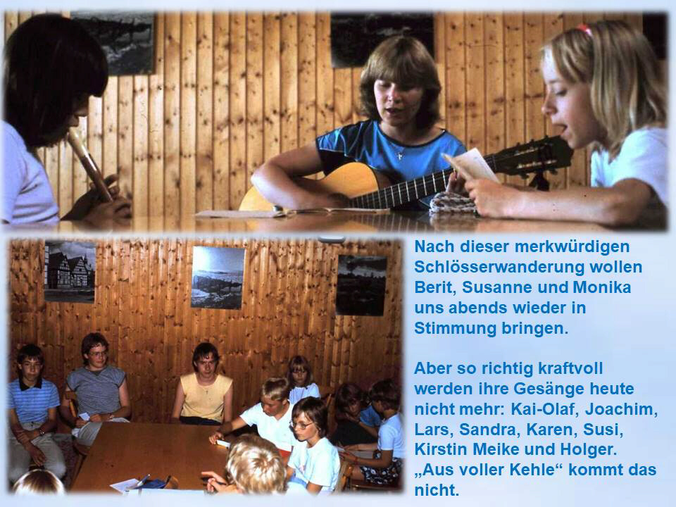 Singen in der DJH  Bad Essen 1985