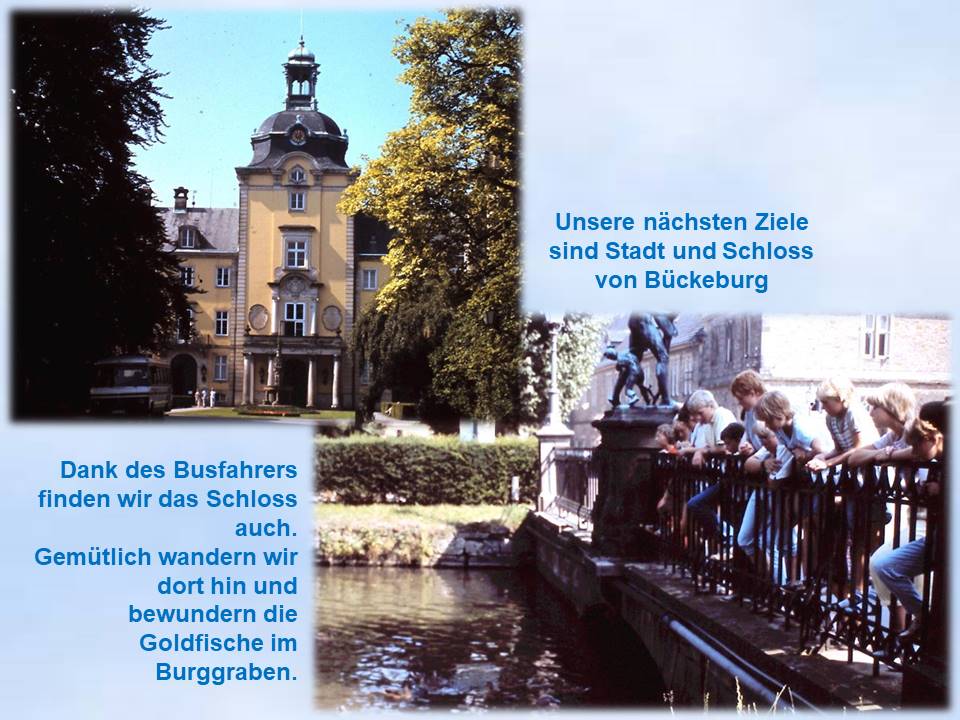 Schloss Bückeburg Sommerfahrt 1985 