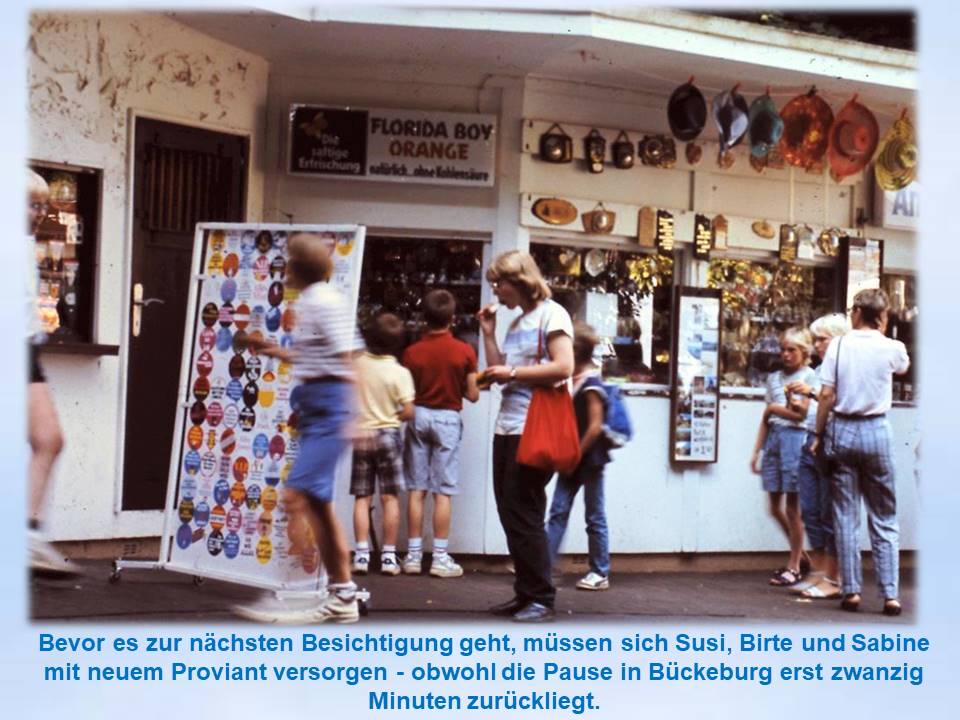 Kiosk Sommerfahrt 1985 