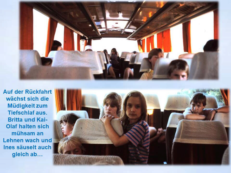 Bus Sommerfahrt 1985 