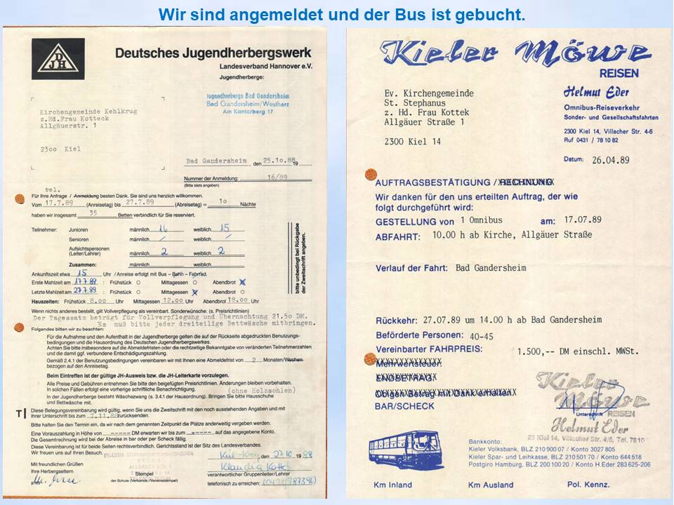 1989 DJH Bad Gandersheim Anmeldung