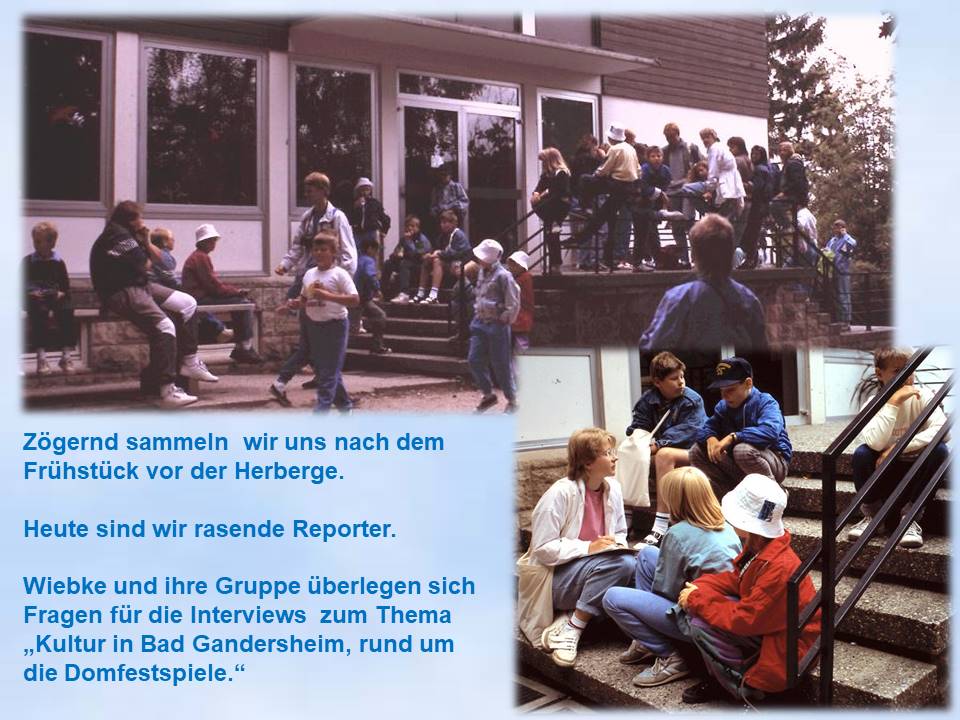 1989 Gruppe vor der DJH Bad Gandersheim