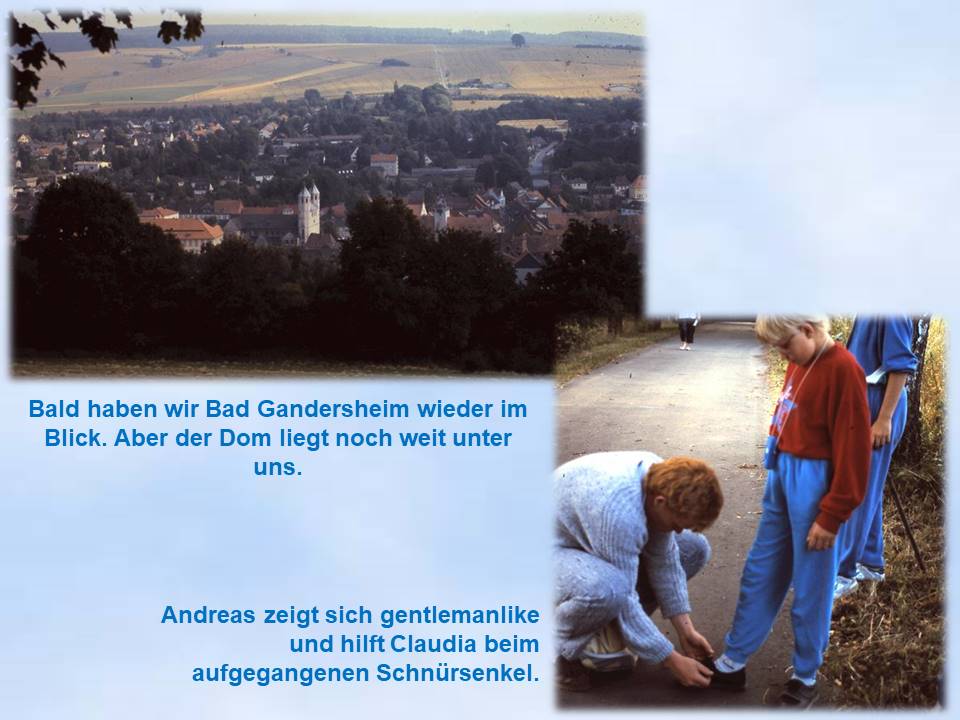1989 Blick auf Bad Gandersheim
