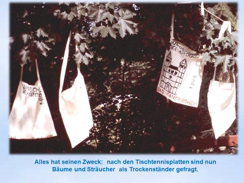 1989 Freizeittaschen Sommerfahrt  Bad Gandersheim