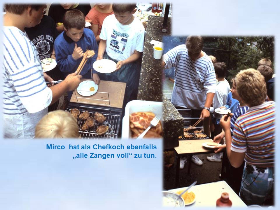 1989 Grillen vor DJH Bad Gandersheim