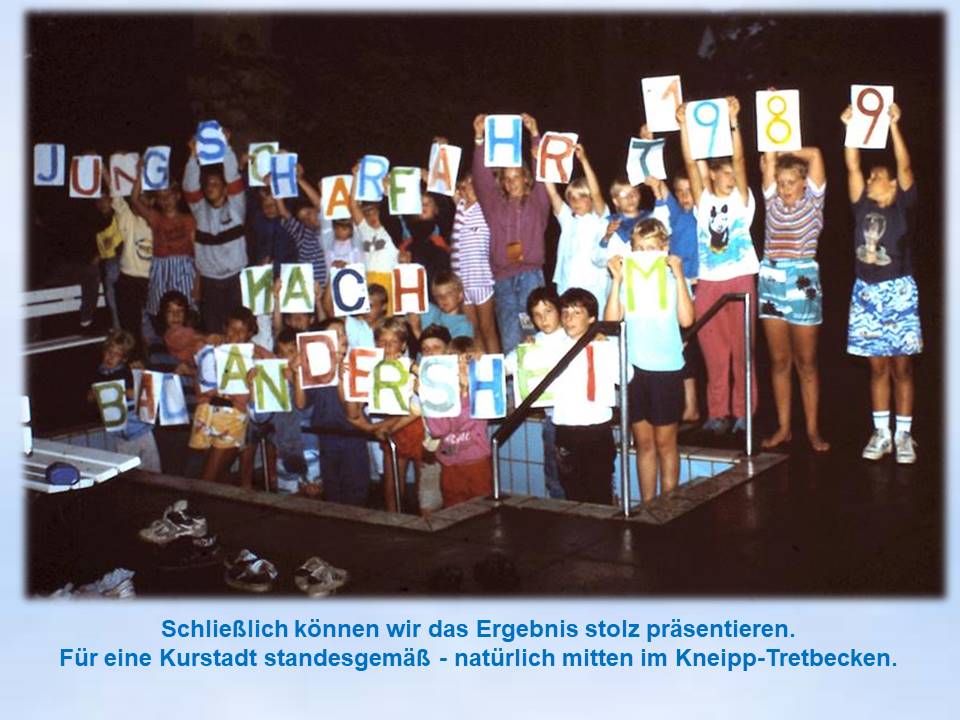 1989 Kurpark Buchstabenbild Bad Gandersheim