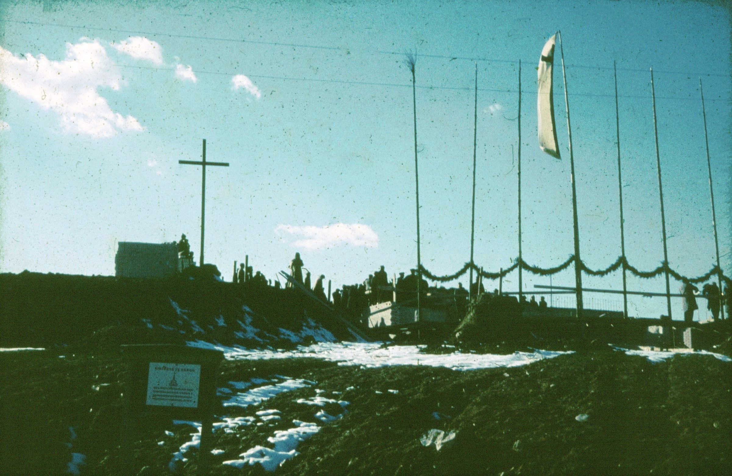 Kiel Kroog Baustelle Stephanuskirche 1962