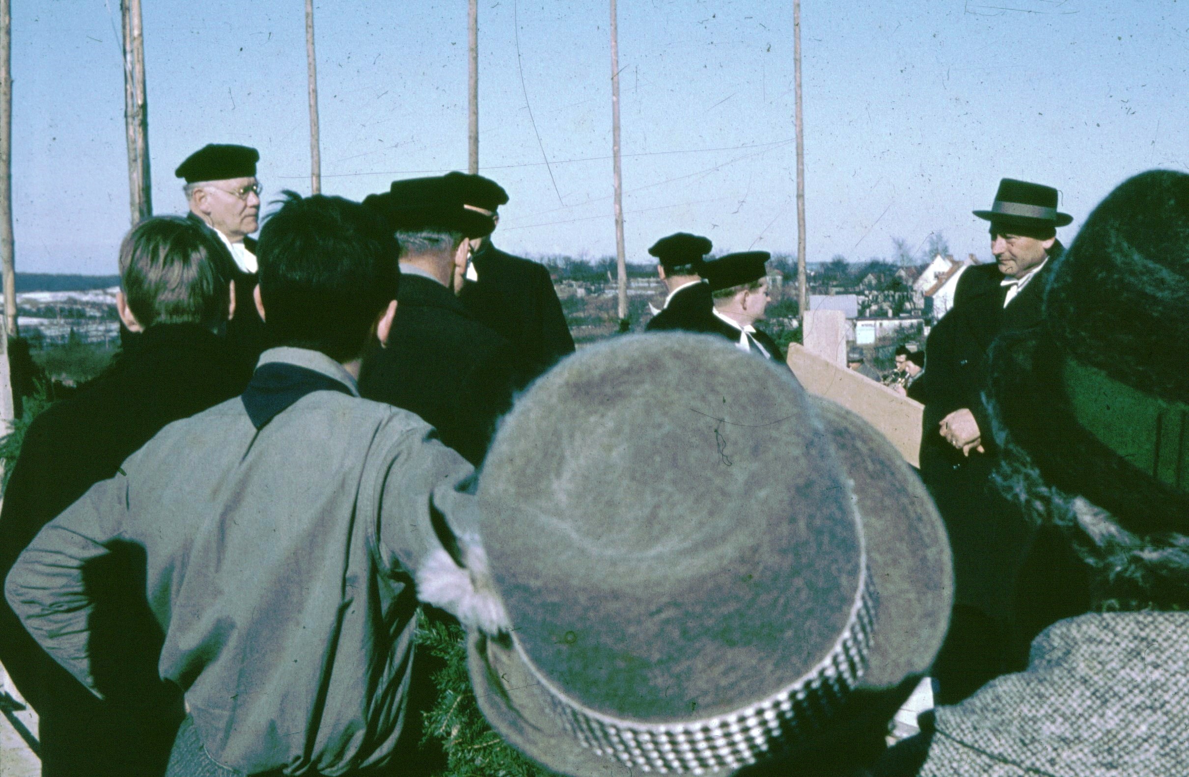 Kiel Kroog Grundsteinlegung Stephanuskirche 1962