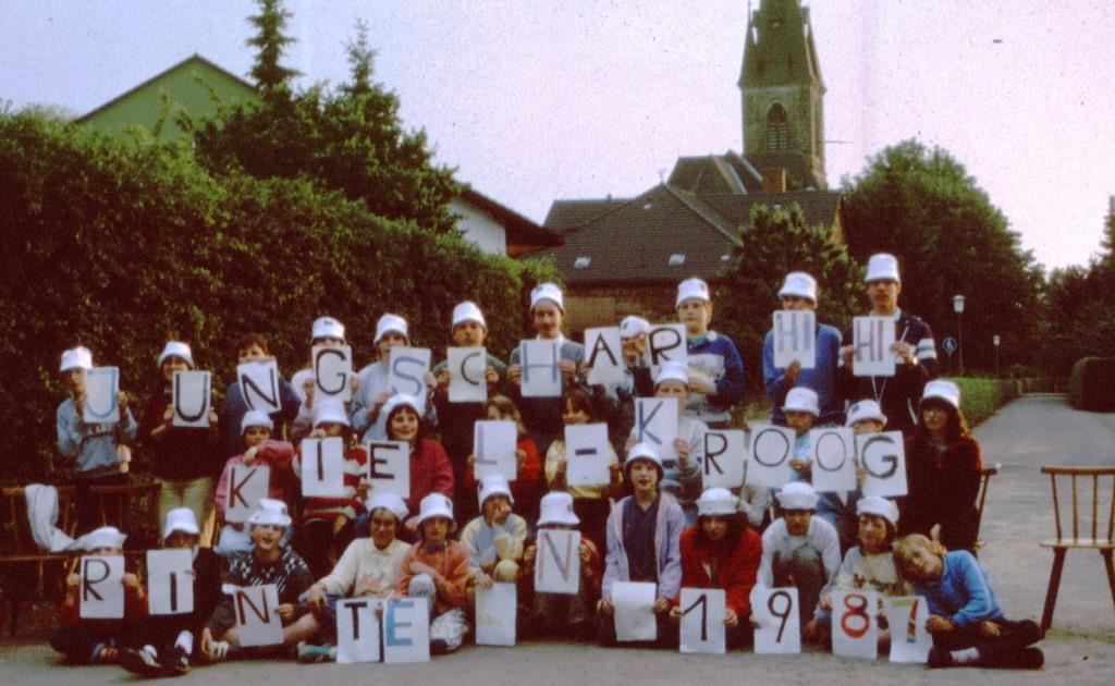 1987 Sommerfahrt Rinteln 1987 Gruppenbild