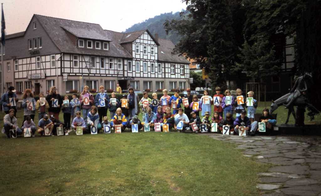 1993 Gruppenbild Sommerfahrt Bodenwerder