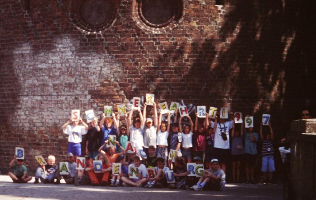 1997 Brandenburg Sommerfahrt Gruppenbild