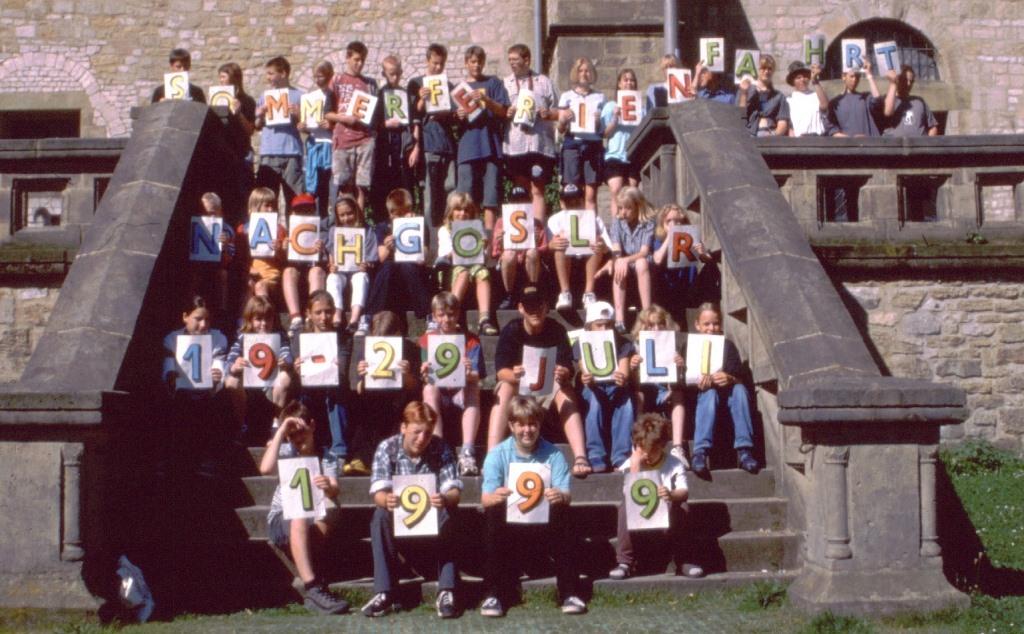 1990 Goslar Sommerfahrt Gruppenbild