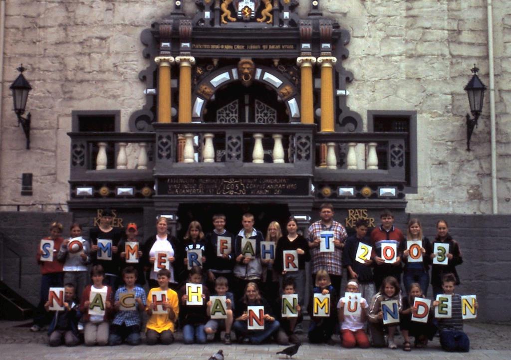 2003 Sommerfahrt Hann.Minden Gruppenbild