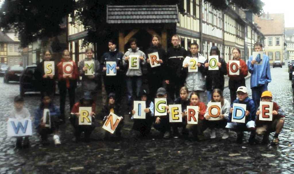 2004 Gruppenbild Wernigerode Sommerfahrt