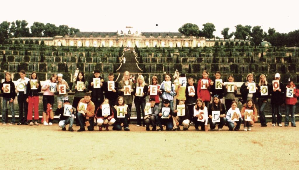 2005 Sommerfahrt Potsdam Gruppenbild