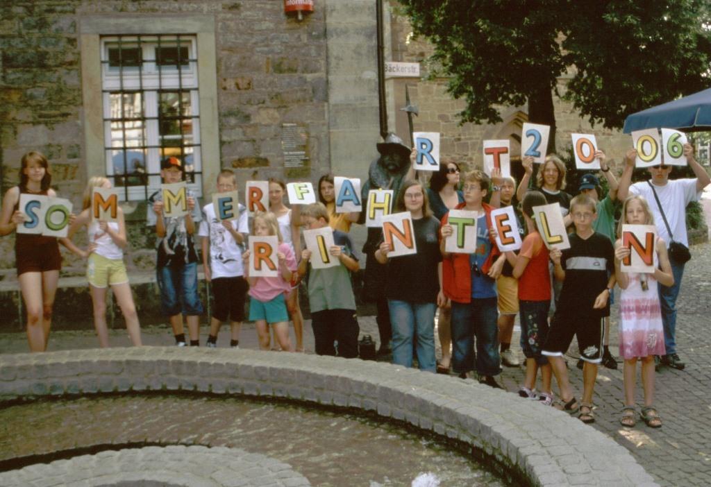 2006 Gruppenbild Sommerfahrt Rinteln