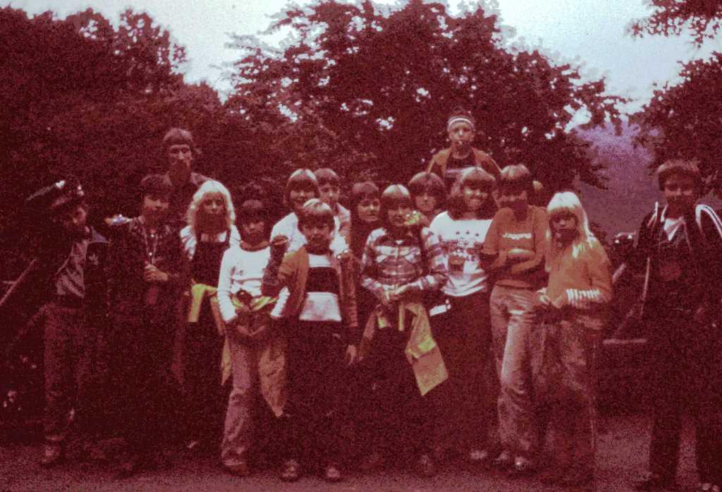 1980 Sommerfahrt Bad Lauterberg Gruppenbild