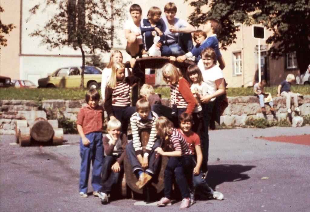 1981 Sommerfahrt Hann.Münden Gruppenbild