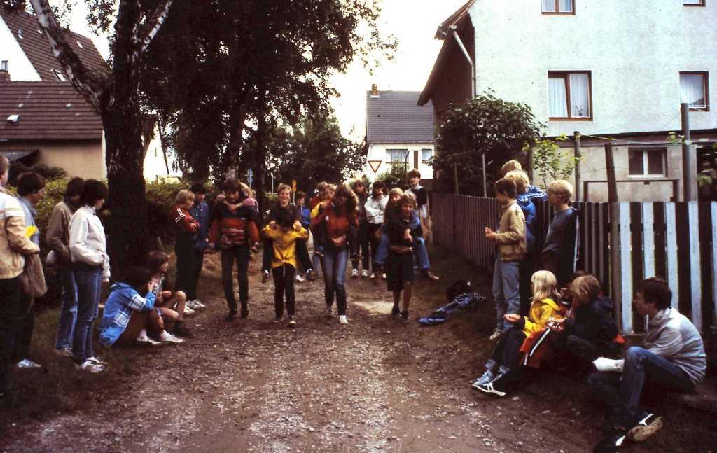 1984 Gruppenbild Sommerfahrt Holzminden