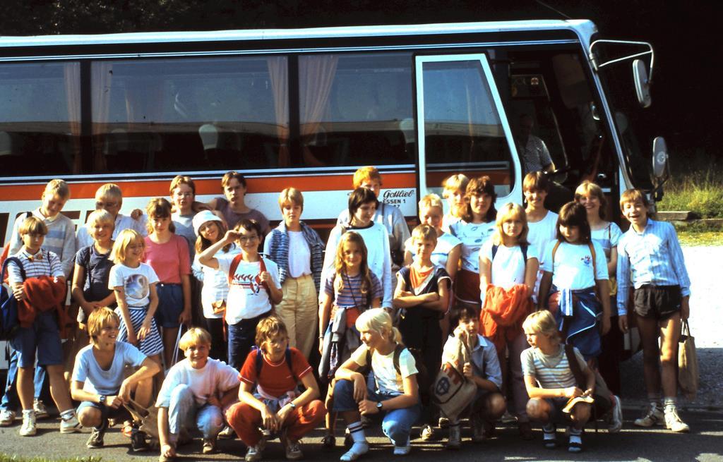 1985 Gruppenbild Sommerfreizeit Bad Essen