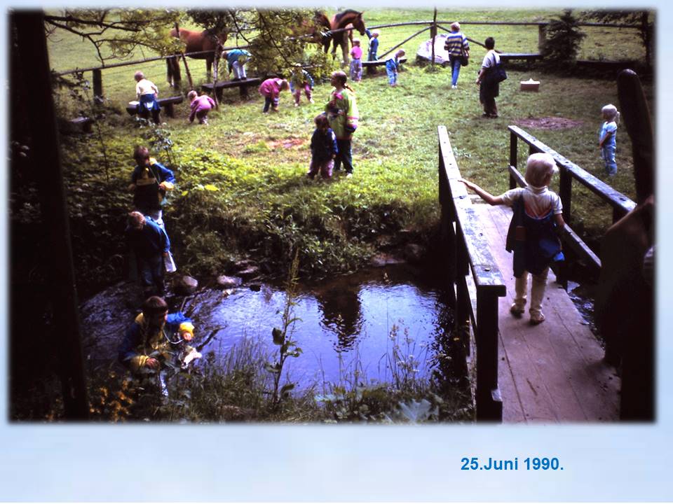 1990 Waldkapelle Neuwhren Jungscharausflug