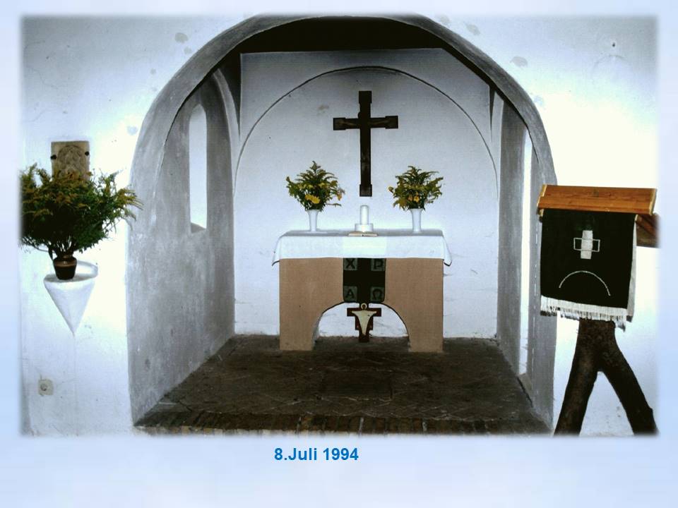 1994 Wadlkapelle Neuwühren Altar