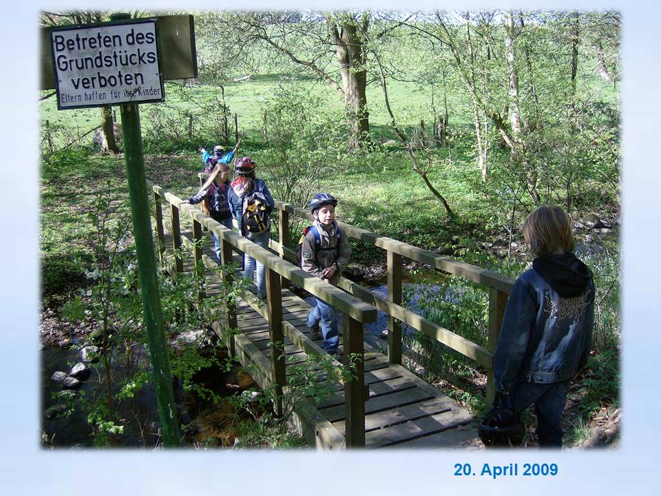 April 2009 Jungschar Radausflug Neuwhren